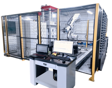 機器人全自動液壓拉伸試驗機(螺紋鋼/中厚板)-LZW系列