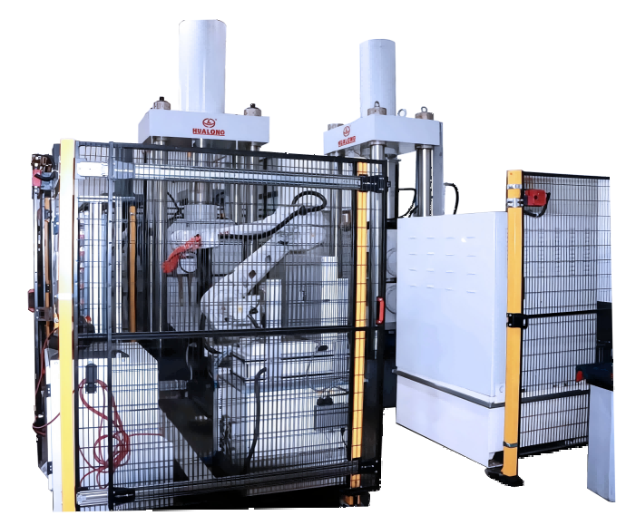 機器人全自動液壓拉伸試驗機(中厚板-螺紋鋼-一拖二)-LZW系列